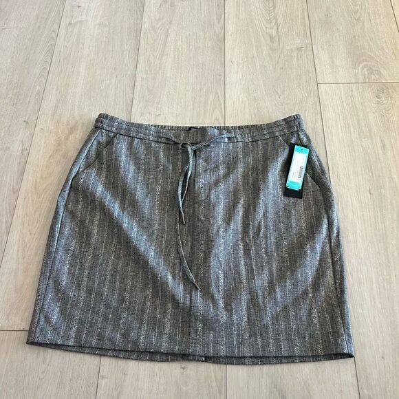 Liverpool Plus Size Axel Drawstring Pull On Skirt Size 18 w - Picture 1 of 10